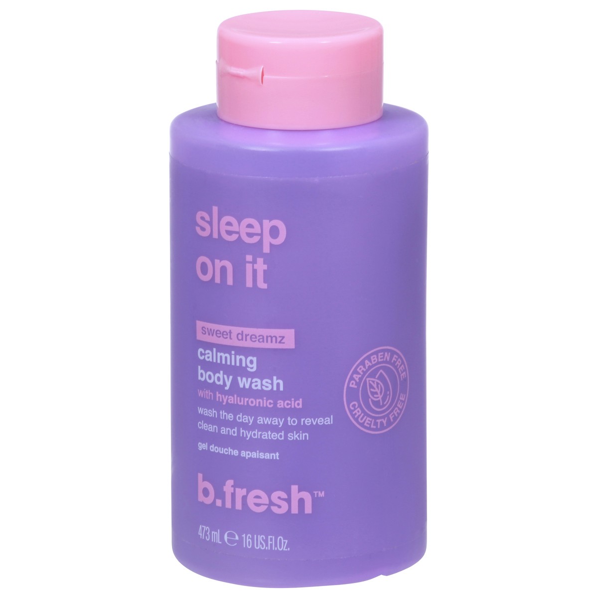 slide 9 of 12, b.fresh Calming Sweet Dreamz Body Wash with Hyaluronic Acid 16 fl oz, 1 ct