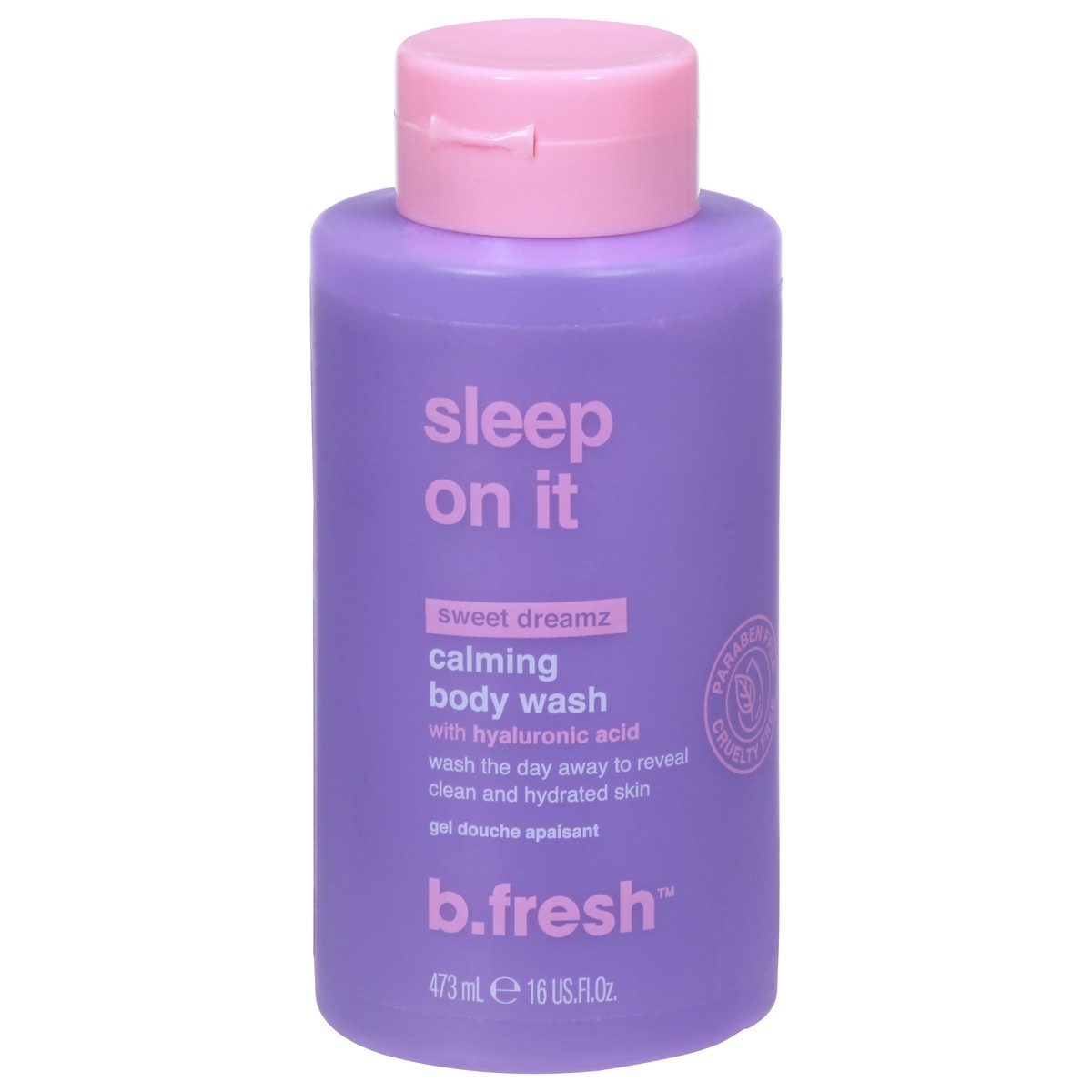 slide 10 of 12, b.fresh Calming Sweet Dreamz Body Wash with Hyaluronic Acid 16 fl oz, 1 ct