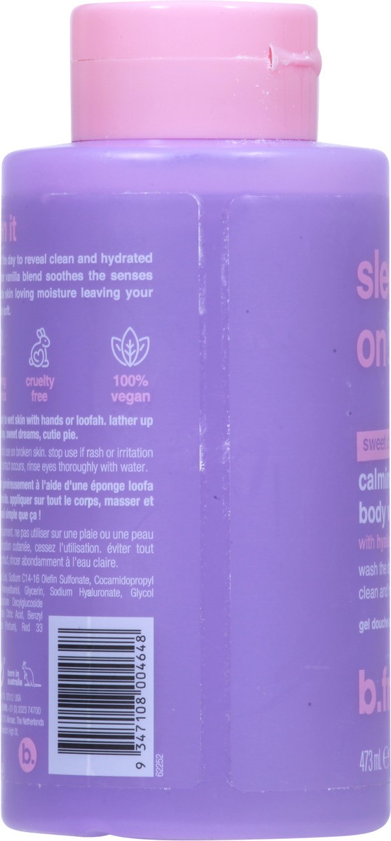 slide 12 of 12, b.fresh Calming Sweet Dreamz Body Wash with Hyaluronic Acid 16 fl oz, 1 ct
