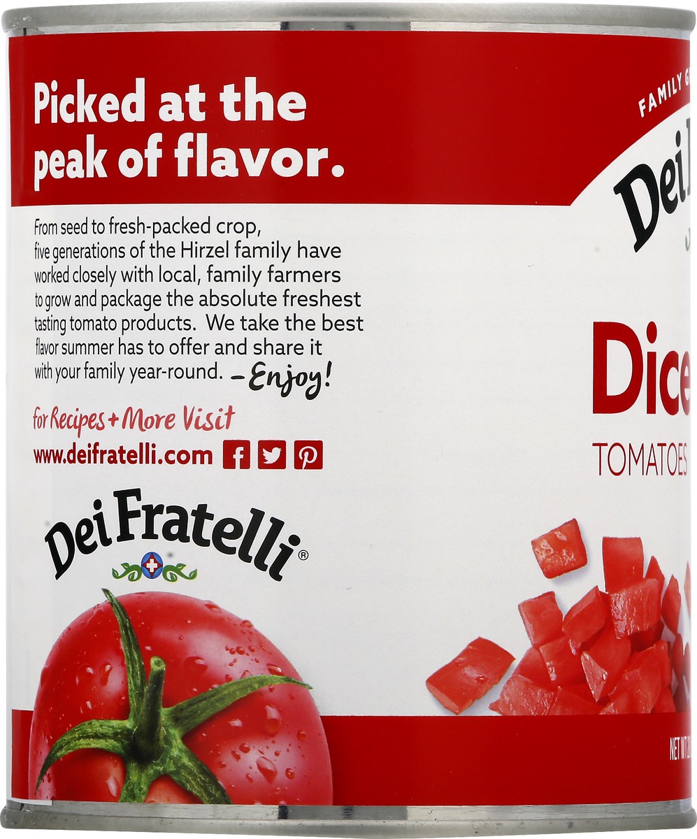 slide 5 of 9, Dei Fratelli Diced Tomatoes, 28 oz