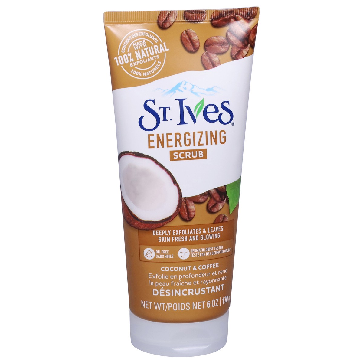 slide 7 of 13, St. Ives Energizing Coconut & Coffee Scrub 6 oz, 6 oz