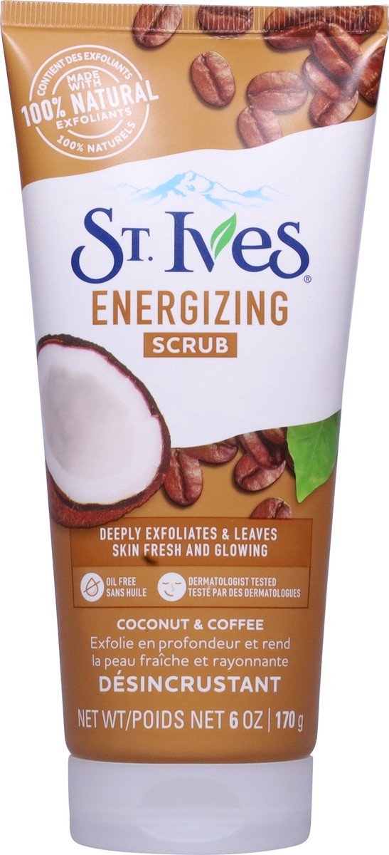 slide 9 of 13, St. Ives Energizing Coconut & Coffee Scrub 6 oz, 6 oz