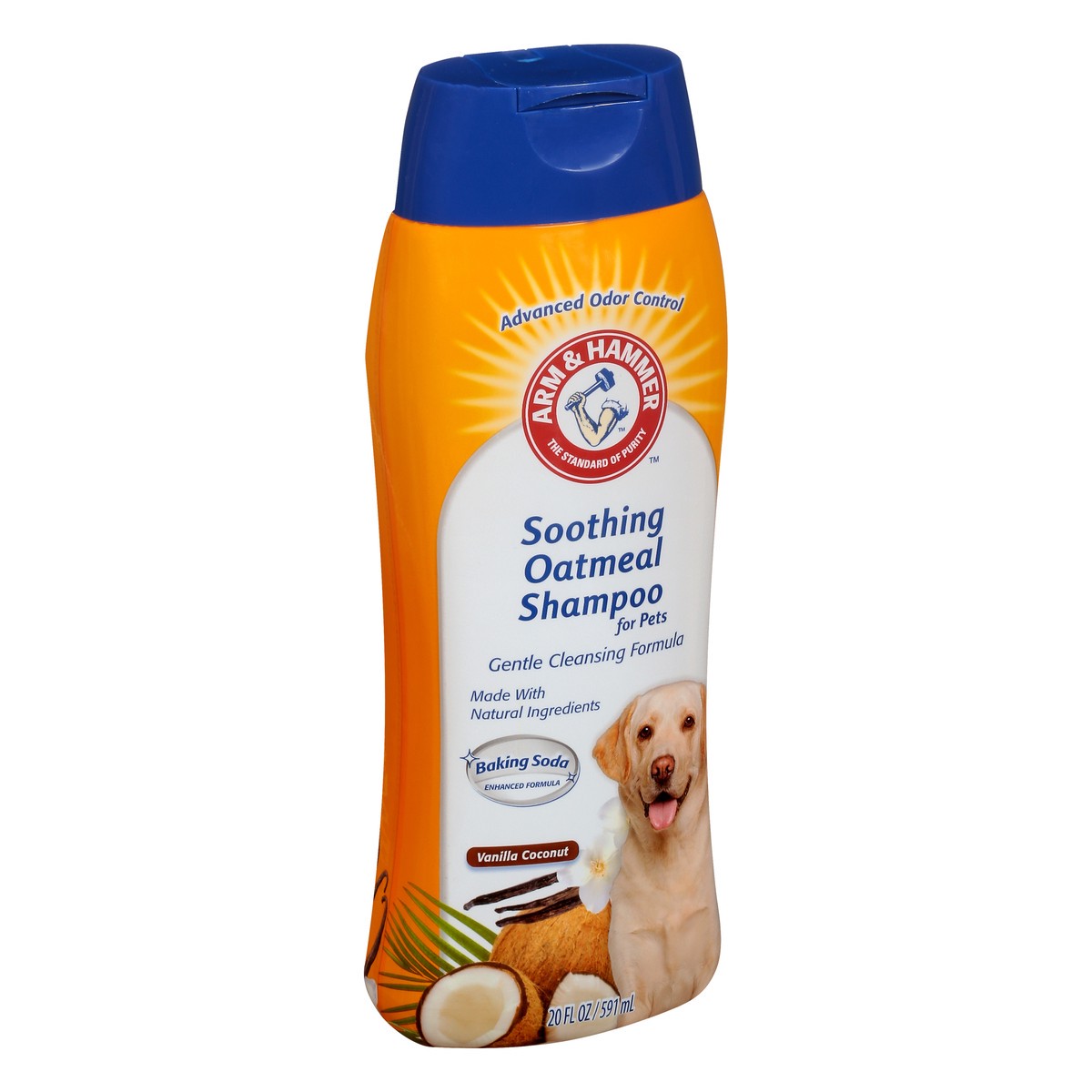 slide 2 of 9, ARM & HAMMER Shampoo for Pets, Soothing Oatmeal, Vanilla Coconut, 20 oz