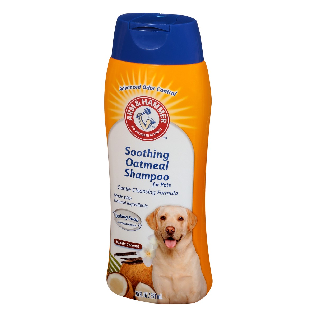 slide 3 of 9, ARM & HAMMER Shampoo for Pets, Soothing Oatmeal, Vanilla Coconut, 20 oz