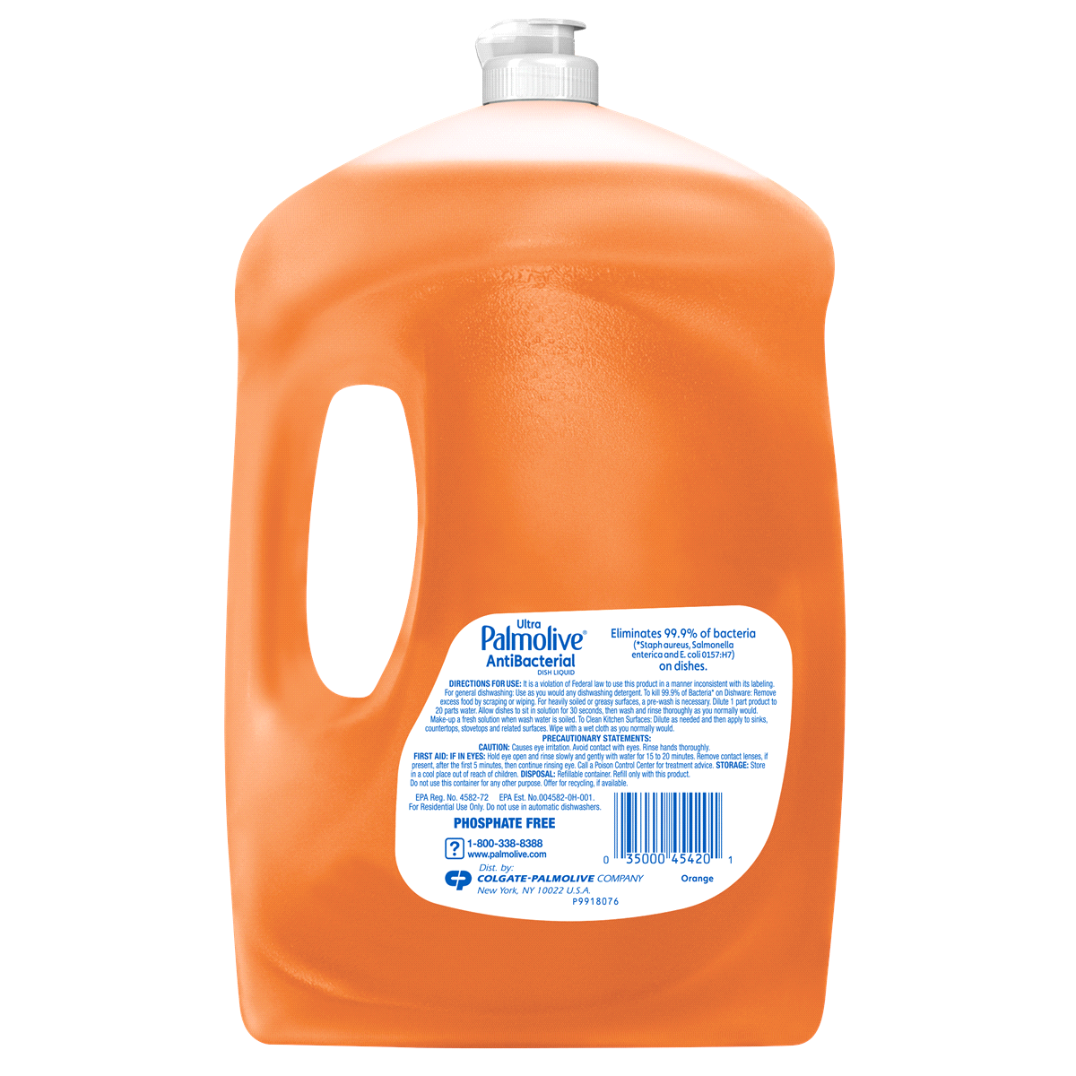 slide 3 of 5, Palmolive Ultra Antibacterial Orange Dish Soap, 68.5 fl oz