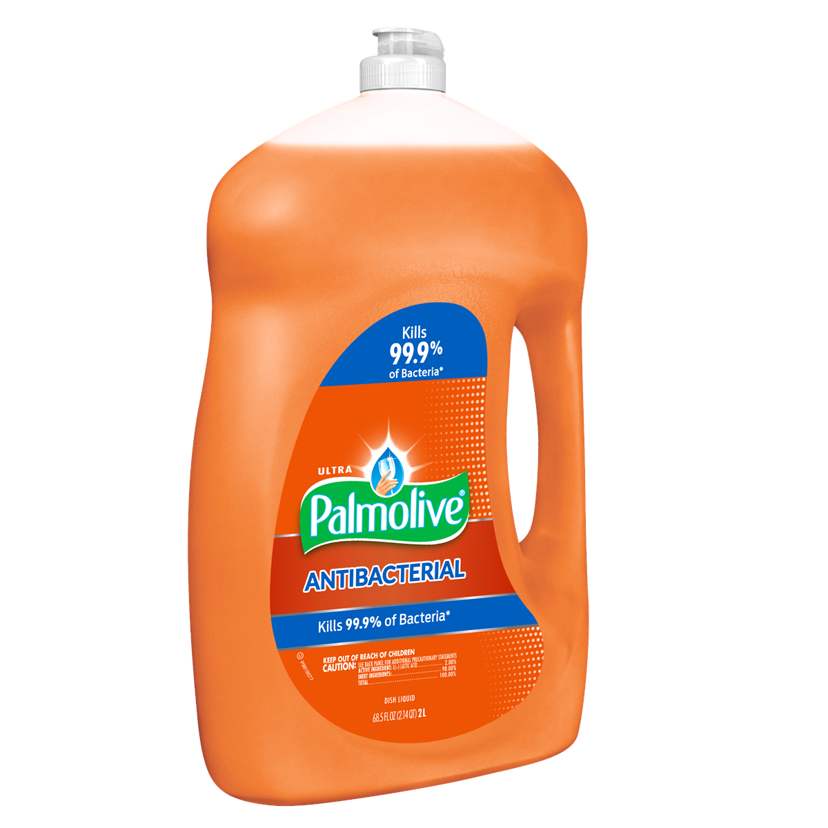 slide 5 of 5, Palmolive Ultra Antibacterial Orange Dish Soap, 68.5 fl oz