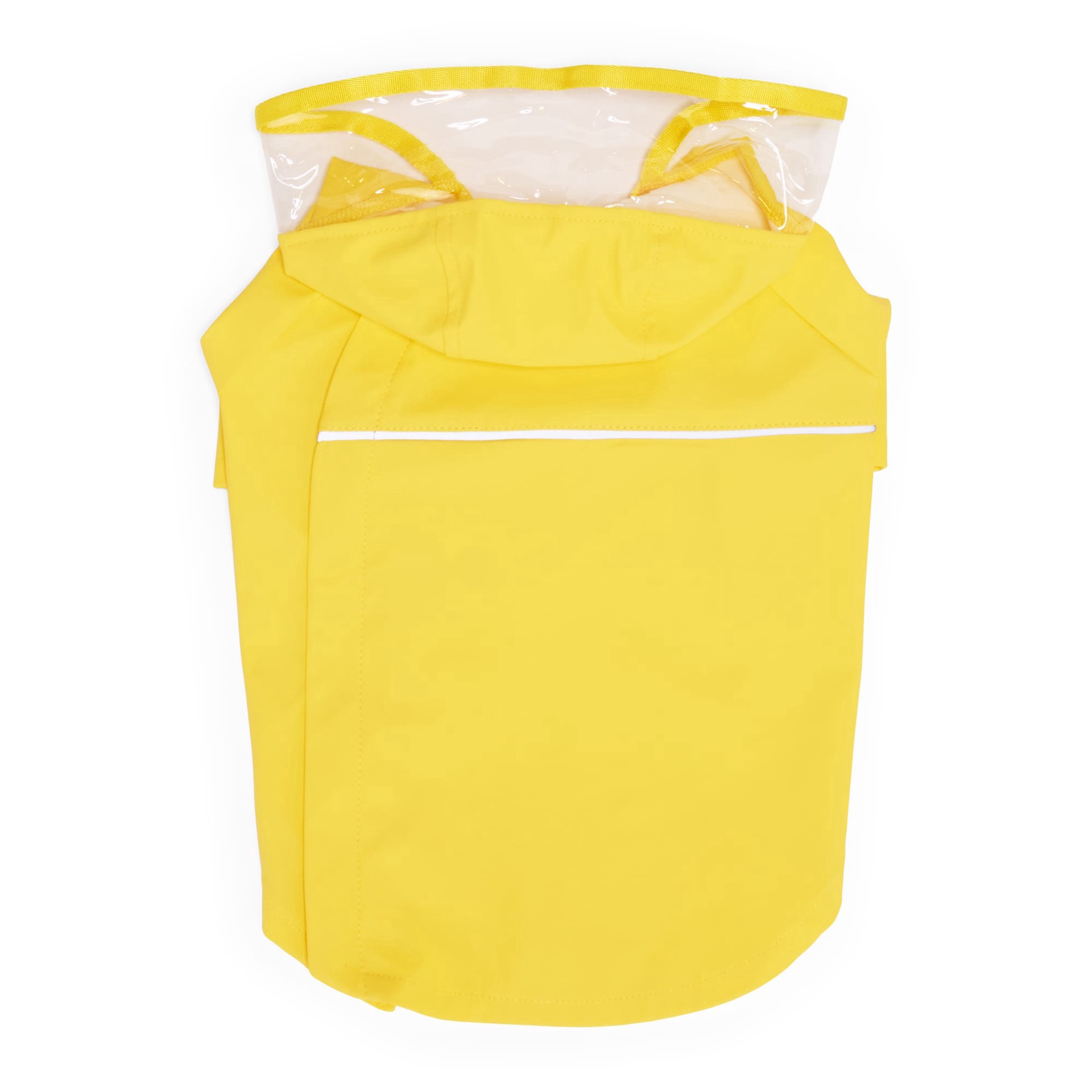 slide 1 of 1, YOULY Reflective Pet Raincoat, X-Large, Yellow, 1 ct
