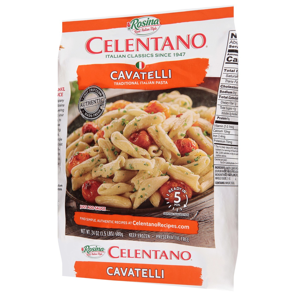 slide 3 of 11, Celentano Cavatelli 24 oz, 24 oz