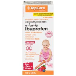 TopCare Health Infants' Concentrated Drops Berry Flavor Ibuprofen 1 fl oz