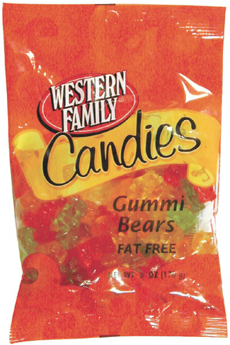 slide 1 of 1, Western Family Candies Gummi Bears, 6 oz