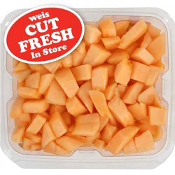 Weis Fresh Cut Cantaloupe Chunks