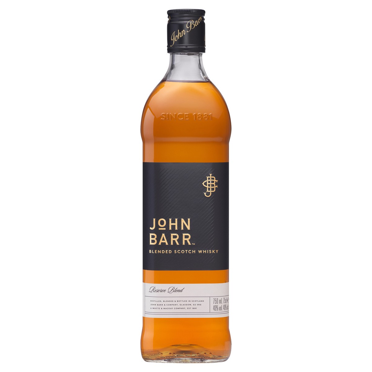 slide 3 of 4, John Barr Scotch Whisky, 750 ml