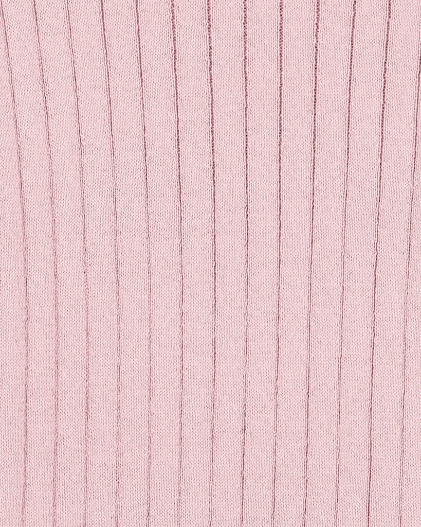 slide 2 of 2, Carter's Kid Ribbed Long-Sleeve Sweater - Pink Pink 4, 1 ct