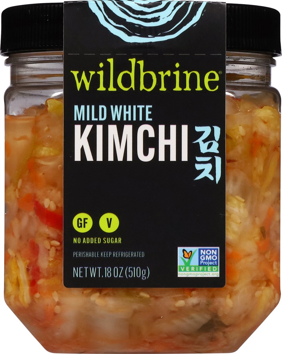 slide 6 of 12, Wildbrine Kimchi Mild White, 18 oz