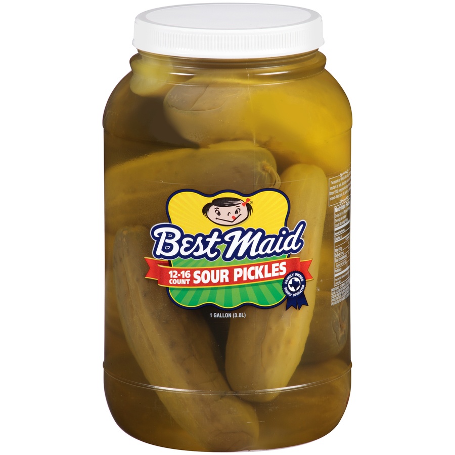 slide 1 of 1, Best Maid Whole Sour Pickles, 1 gal