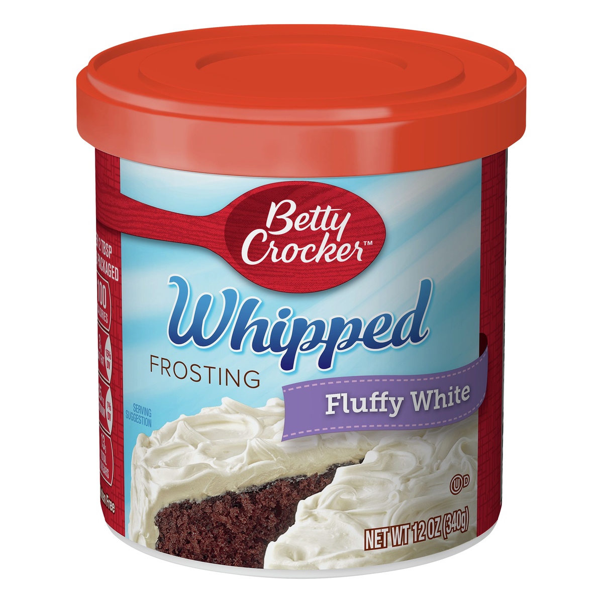slide 1 of 1, Betty Crocker Whipped Fluffy White Frosting 12 oz, 12 oz