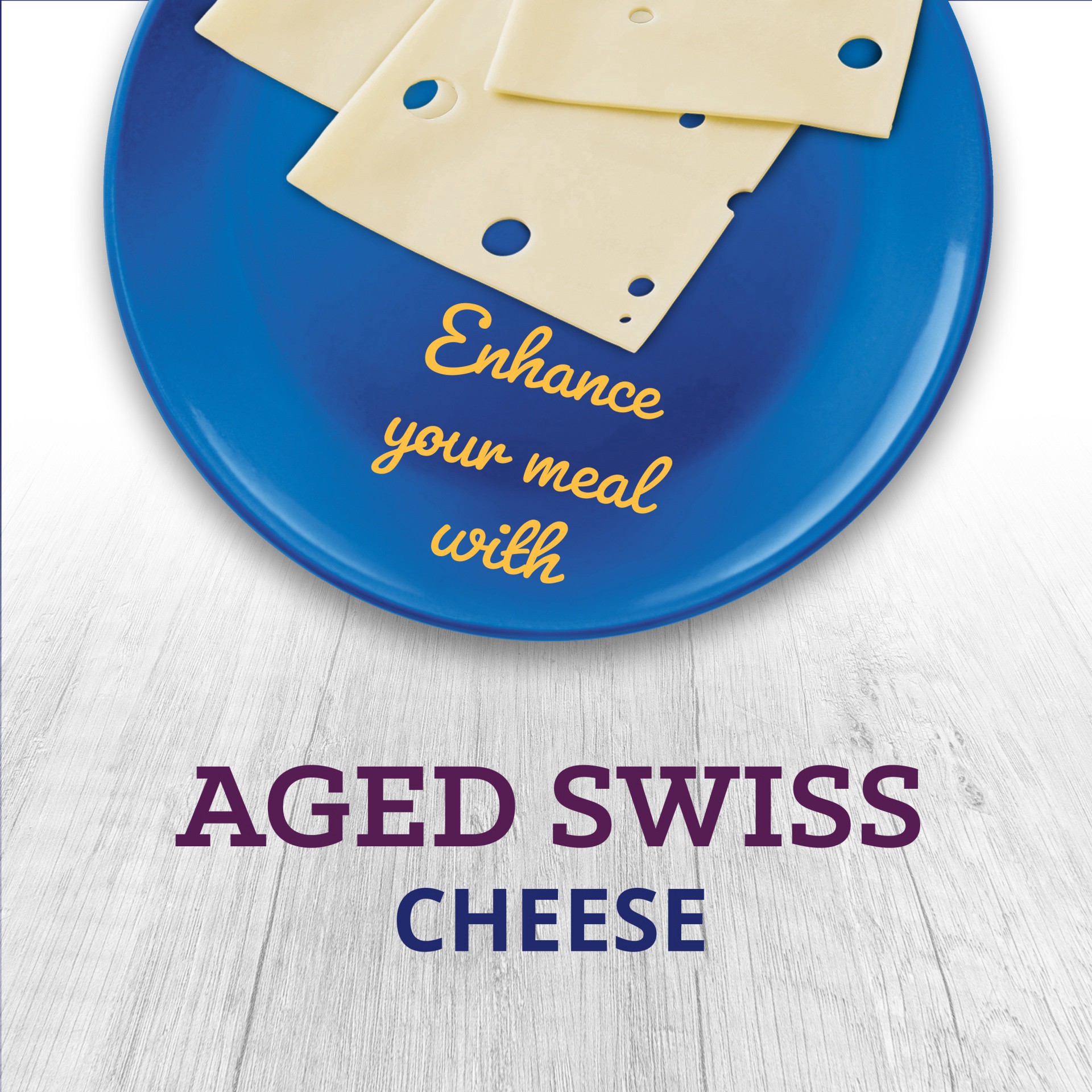 slide 15 of 17, Kraft Big Slice Aged Swiss Cheese Slices, 10 ct Pack, 8 oz