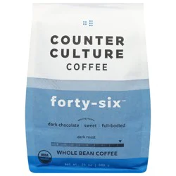 Counter Culture Forty Six Dark Chocolate Whole Bean Coffee - 24 oz