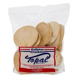 Topal Toasty Artesian Crackers Black & White