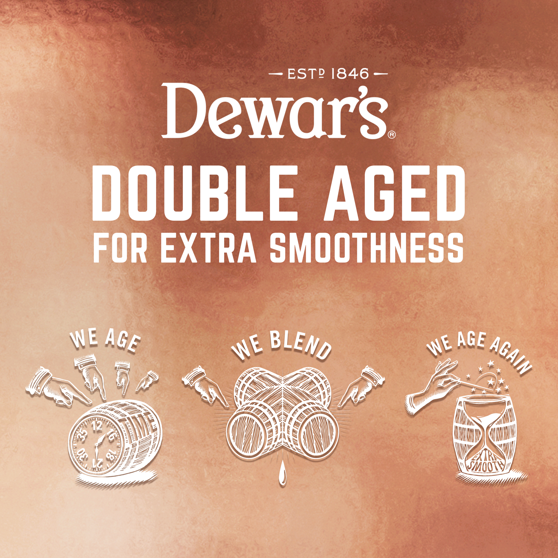 slide 3 of 5, Dewar's Dewars Blended Scotch - French Cask Smooth 8Yr, 750 ml