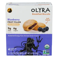 Olyra Organic Blueberry Fruit Biscuit