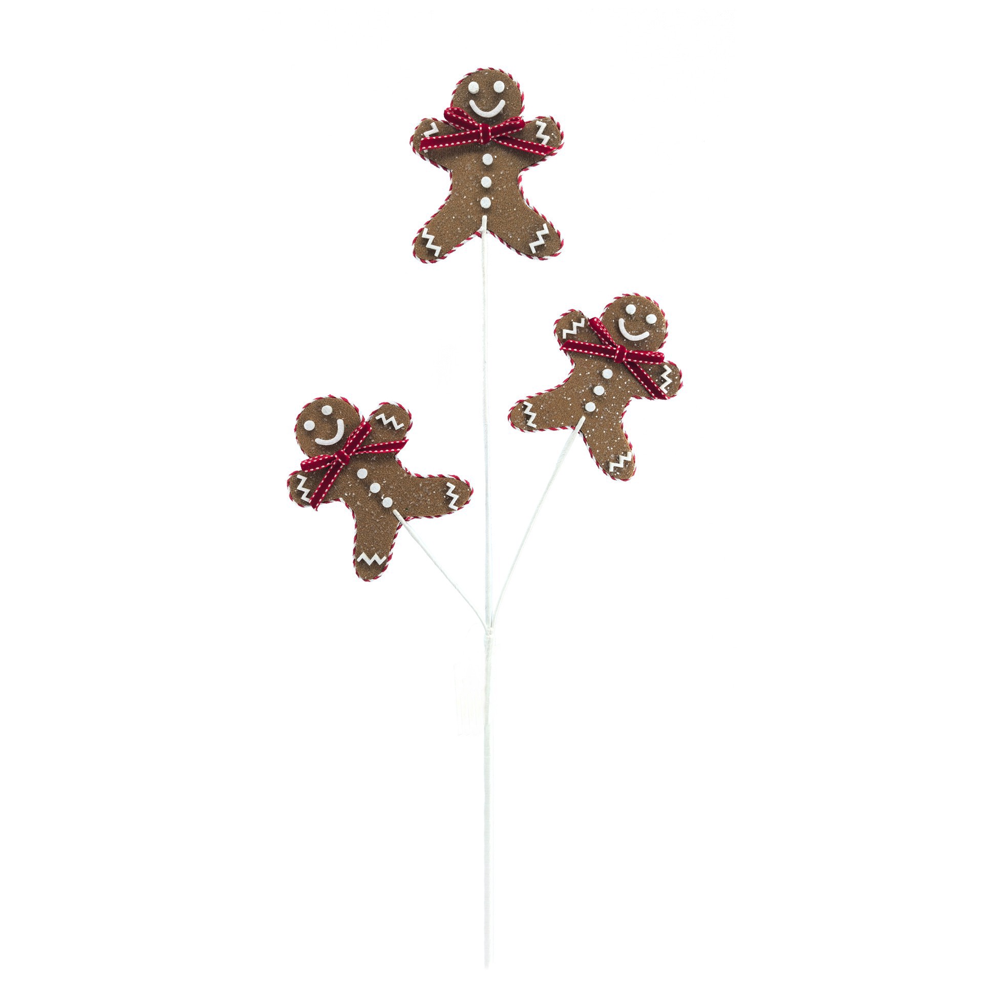 slide 2 of 3, 30" Brown Gingerbread Man Stem By Ashland, 30 in