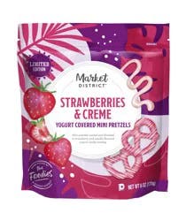 Strawberry Yogurt Pretzels