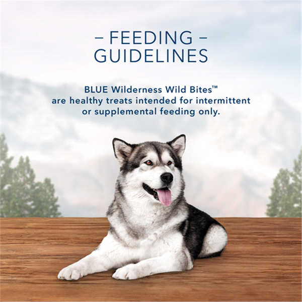 slide 8 of 17, Blue Buffalo Wilderness Trail Treats Wild Bites Grain Free Soft-Moist Dog Treats, Salmon 4-oz, 4 oz