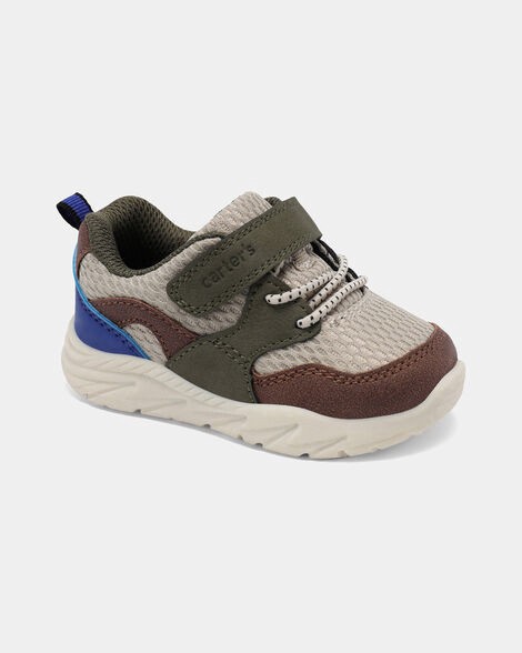 slide 1 of 6, Carter's Baby Boy Every Step® First Walker Casual Shoes Multi 4, 1 ct