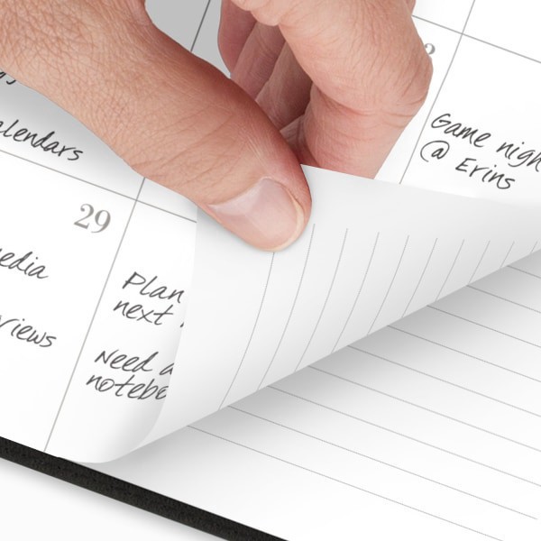 slide 6 of 10, AT-A-GLANCE® Signature 2026 Weekly Monthly Planner, Black, Large, 8 1/2"" x 11"", 1 ct