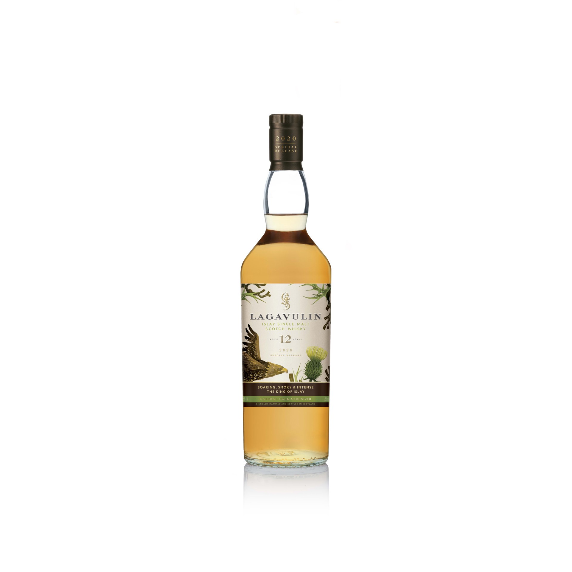 slide 1 of 5, Lagavulin 12 Year Old Islay Single Malt Scotch Whisky, 750 mL, 750 ml
