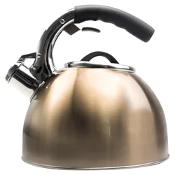 Primula Cascade Stainless Steel Whistling Kettle Satin