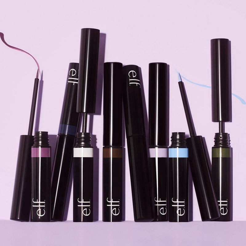 slide 5 of 10, e.l.f. H2O Proof Inkwell Eyeliner 0.11 fl oz, 0.11 fl oz