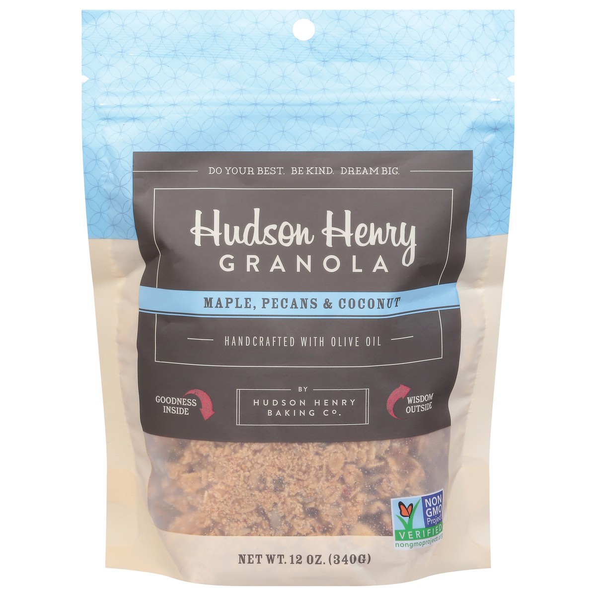 slide 1 of 14, Hudson Henry Maple Pecans & Coconut Granola 12 oz, 12 oz