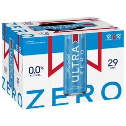Michelob Ultra Zero 12 pk 12 oz Cans