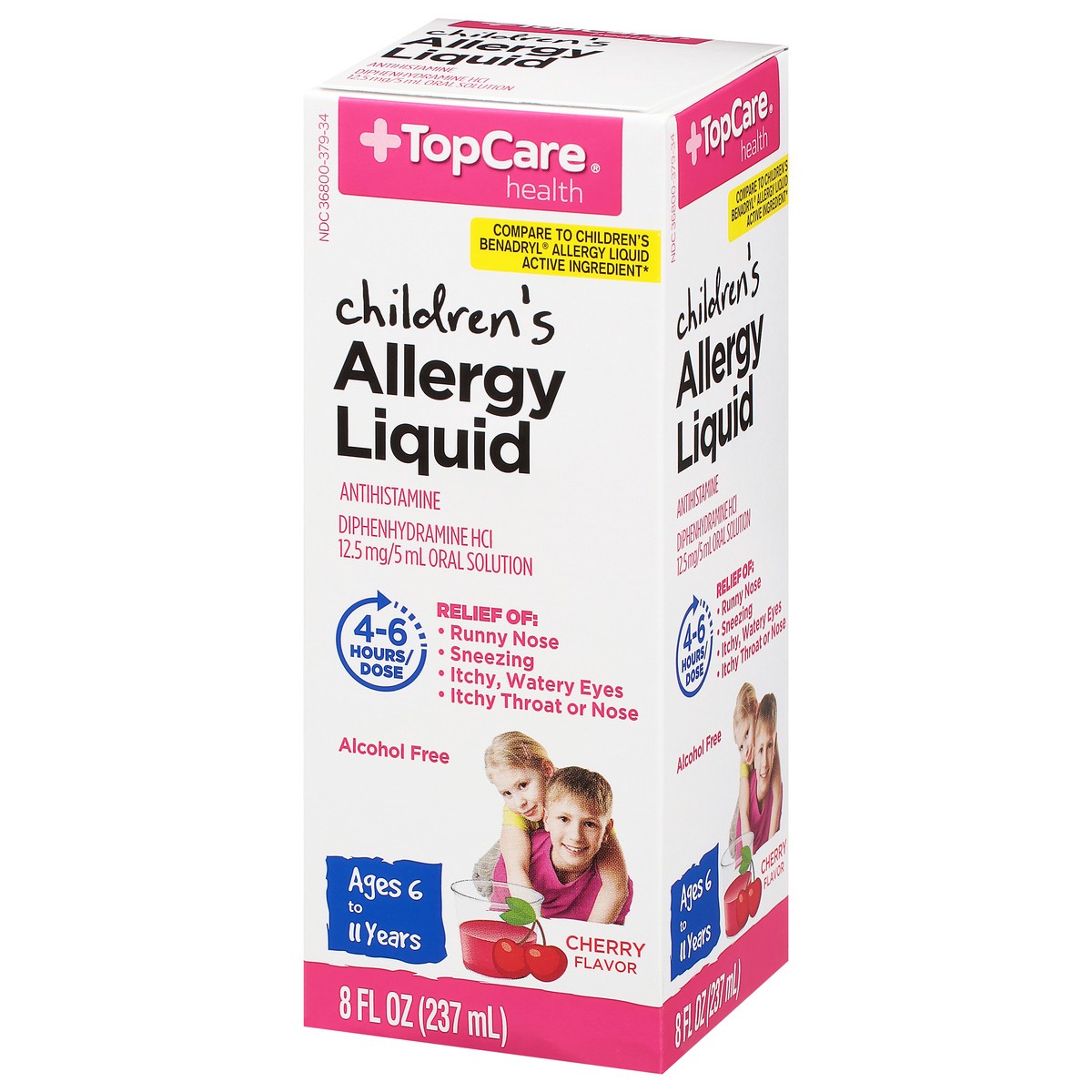 slide 10 of 14, TopCare Health Children's Cherry Flavor Allergy Liquid 8 fl oz, 8 fl oz