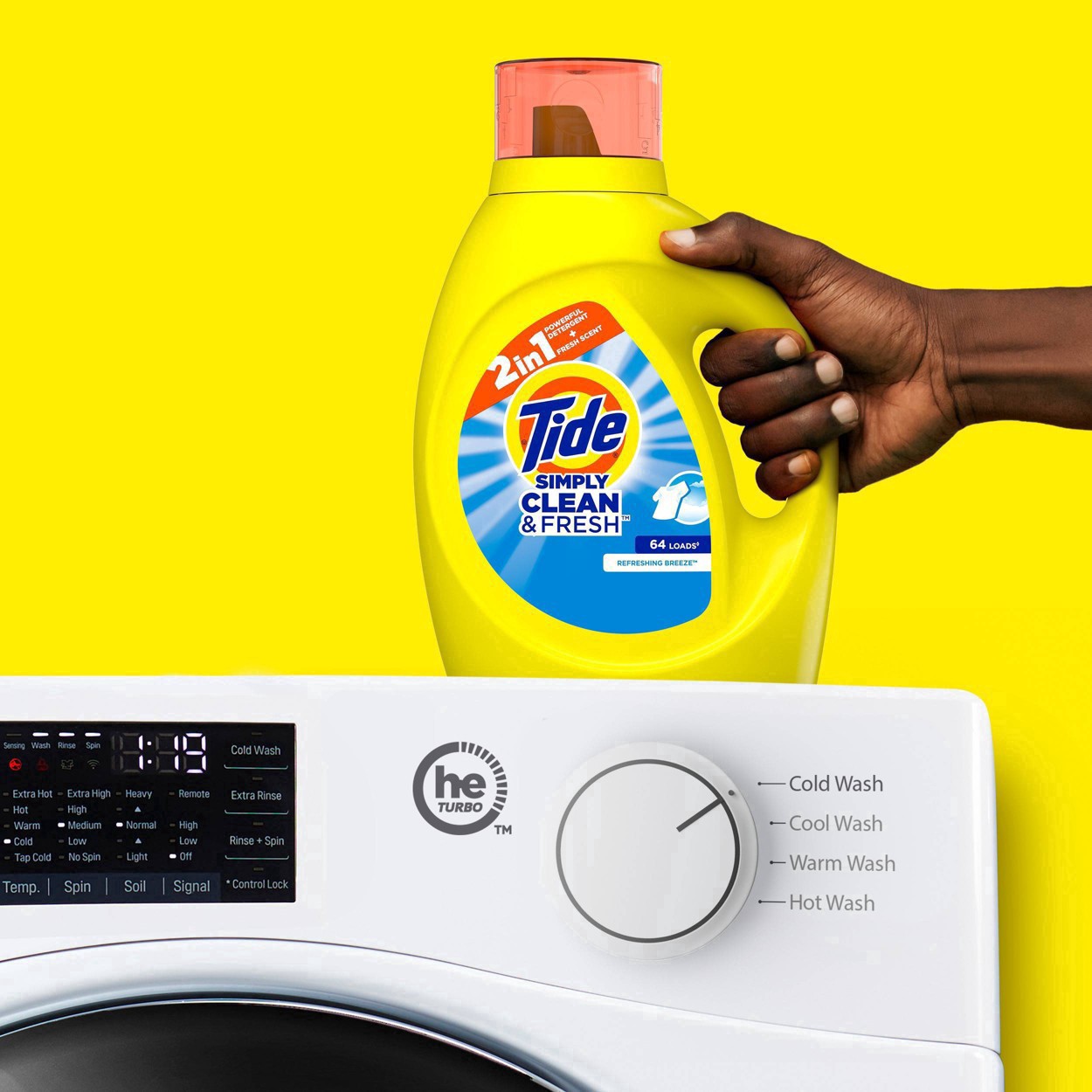 slide 37 of 51, Tide Simply Clean & Fresh Liquid Laundry Detergent, Refreshing Breeze, 64 loads, 92 fl oz, 92 fl oz