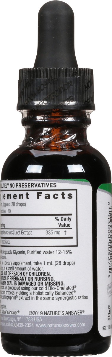 slide 2 of 13, Nature's Answer 1000 mg Uva Ursi Extract 1 fl oz, 1 fl oz