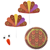 slide 2 of 17, Wilton Thanksgiving Turkey Cupcake Decorating Kit, 1 ct