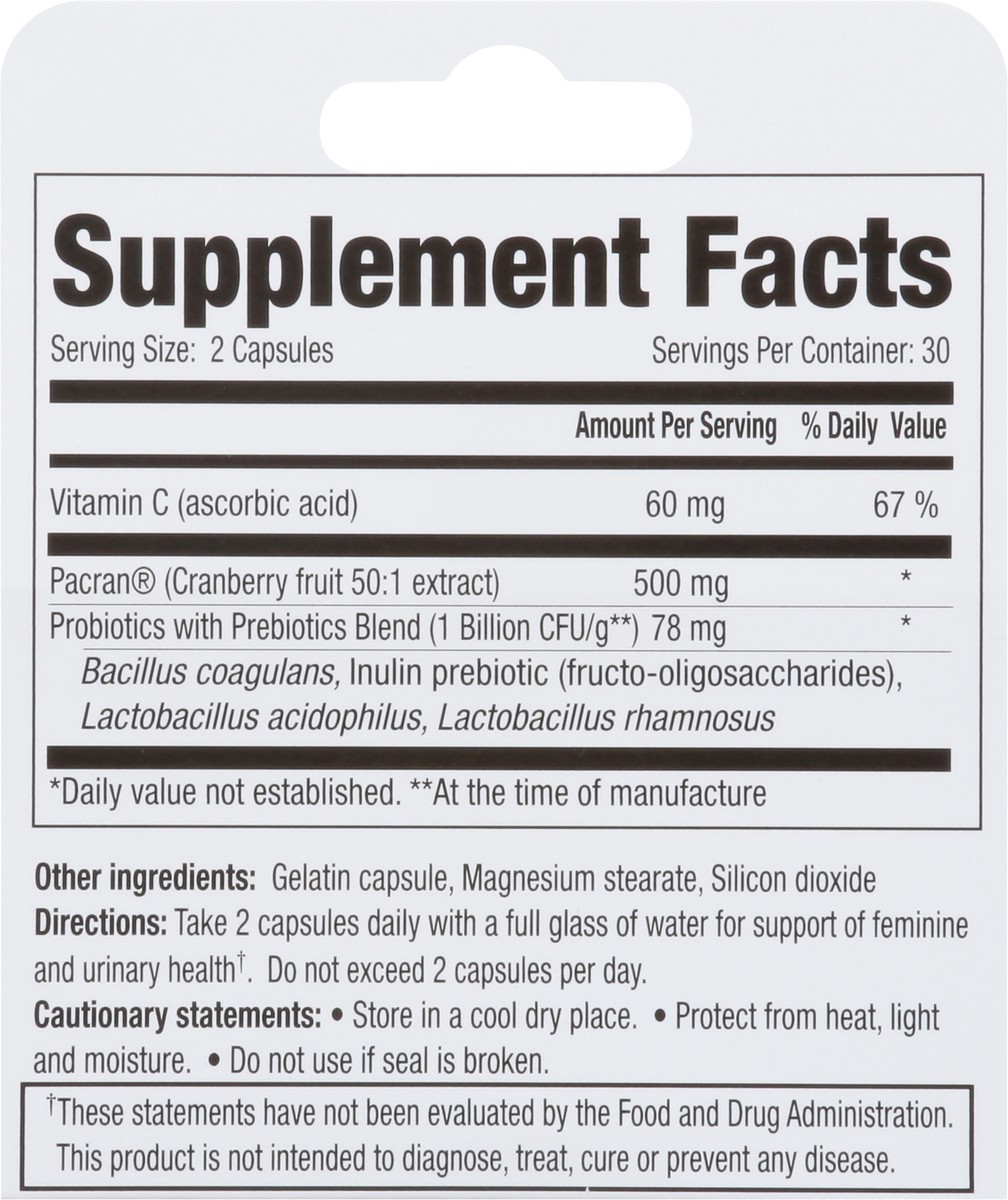 slide 5 of 9, VH Essentials Probiotic Plus & Cranberry, 60 ct