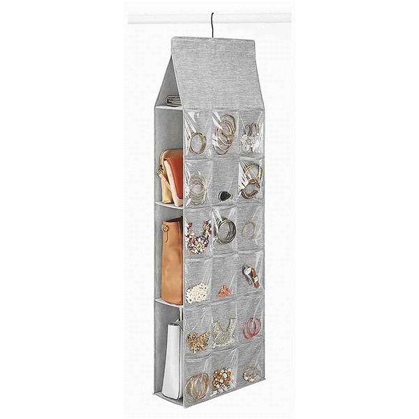 slide 1 of 1, Whitmor Hanging Storage Organizer - Gray, 1 ct