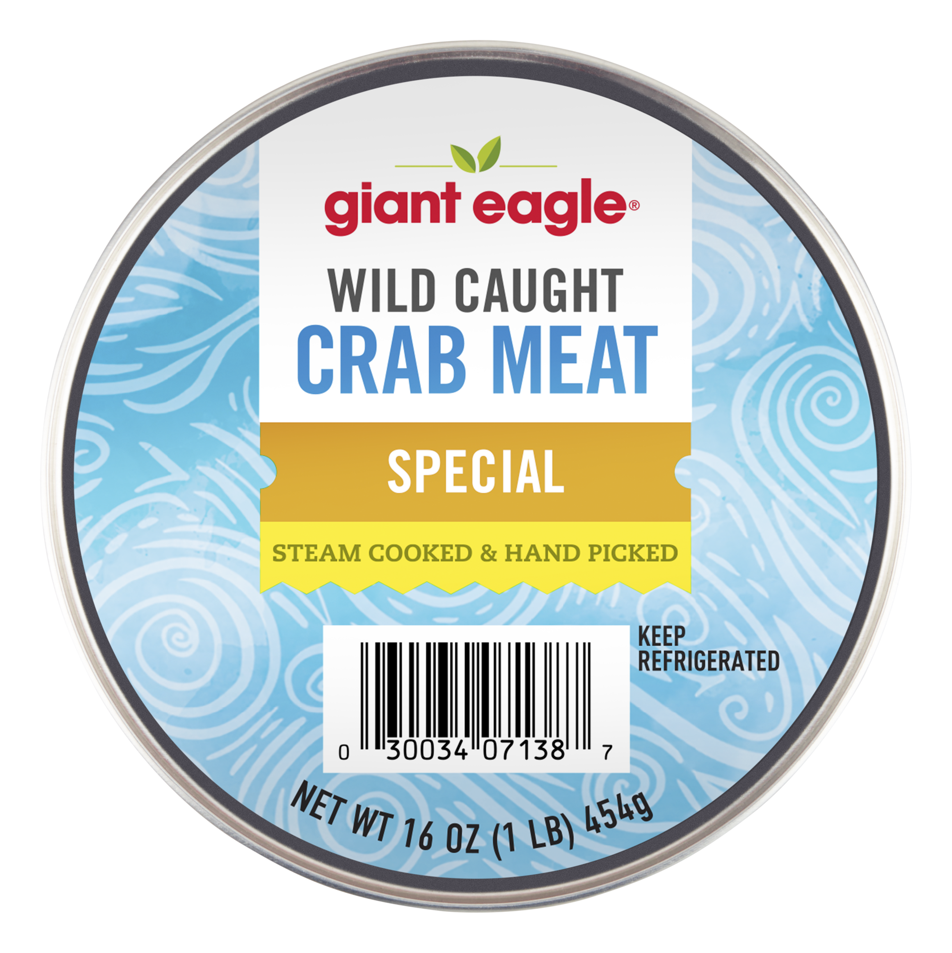 slide 1 of 1, Giant Eagle Special Crabmeat, 1 lb