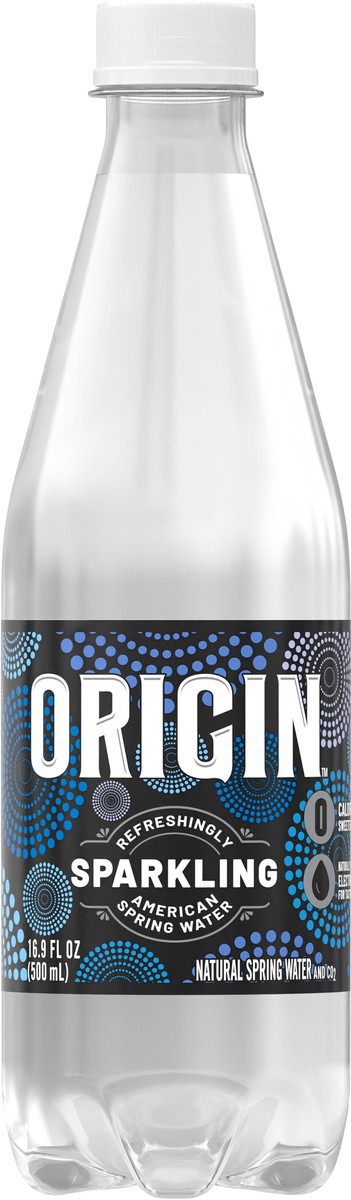 slide 1 of 1, ORIGIN, Sparkling Water, , Recycled Plastic Bottle - 16.9 fl oz, 16.9 fl oz
