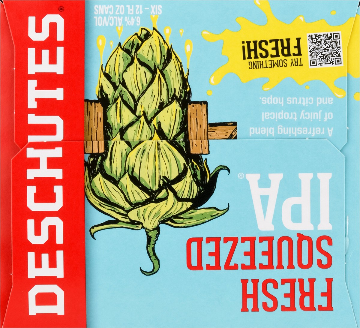 slide 5 of 14, Deschutes IPA Fresh Squeezed Beer 6 - 12 fl oz Cans, 6 ct; 12 oz