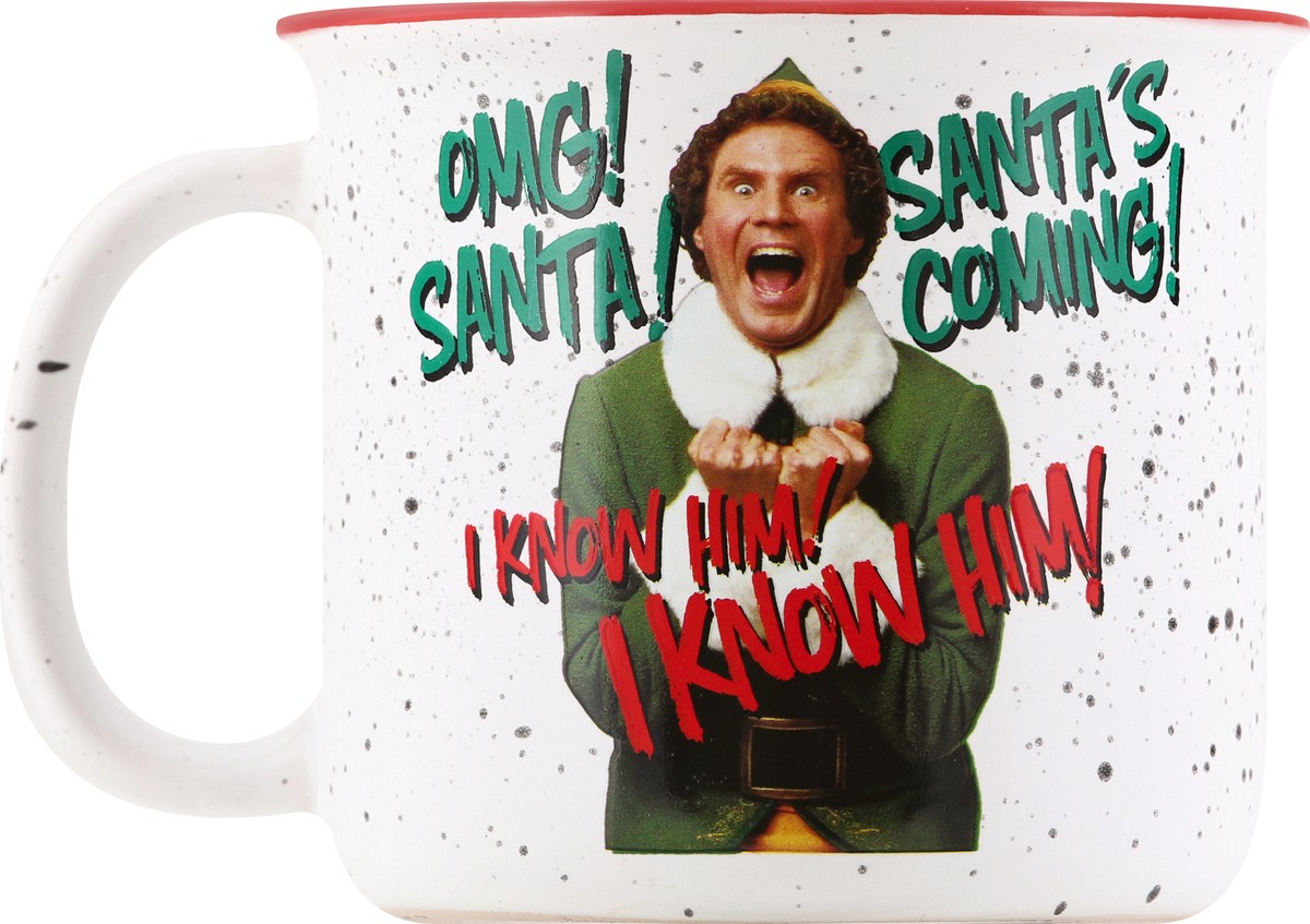 slide 9 of 9, Spoontiques Camp Mug Elf, 1 ct