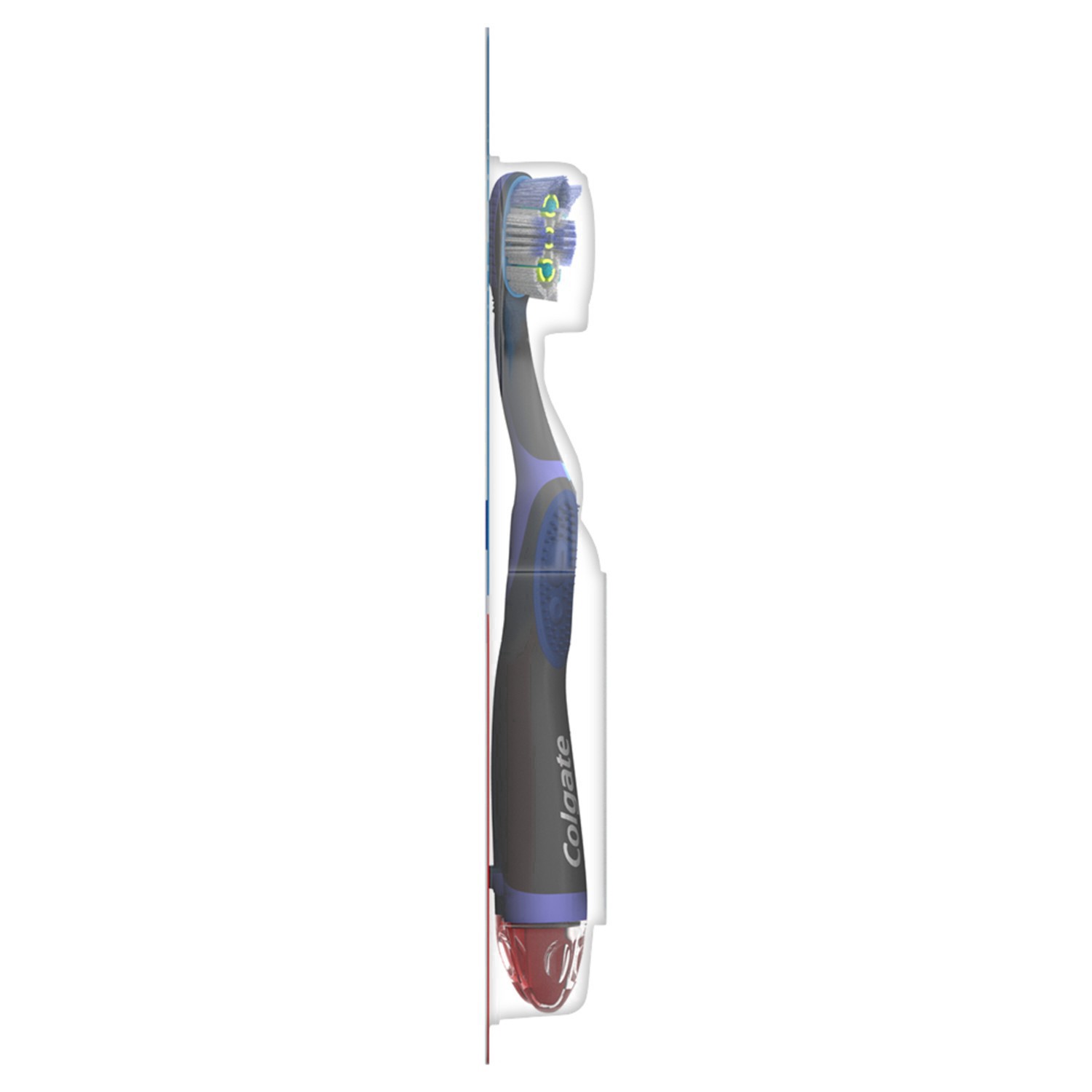 slide 17 of 45, Colgate 360 Total Advanced Floss-Tip Sonic Powered Vibrating Toothbrush, Soft, 2 ct