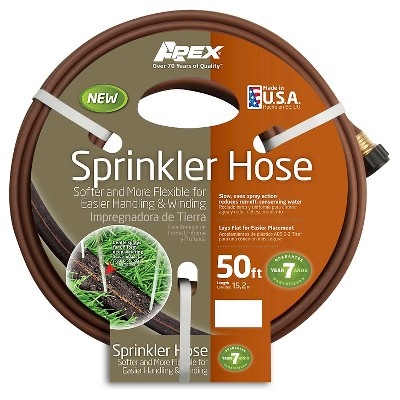 slide 1 of 1, Apex 50' Sprinkler Hose, 50 ft