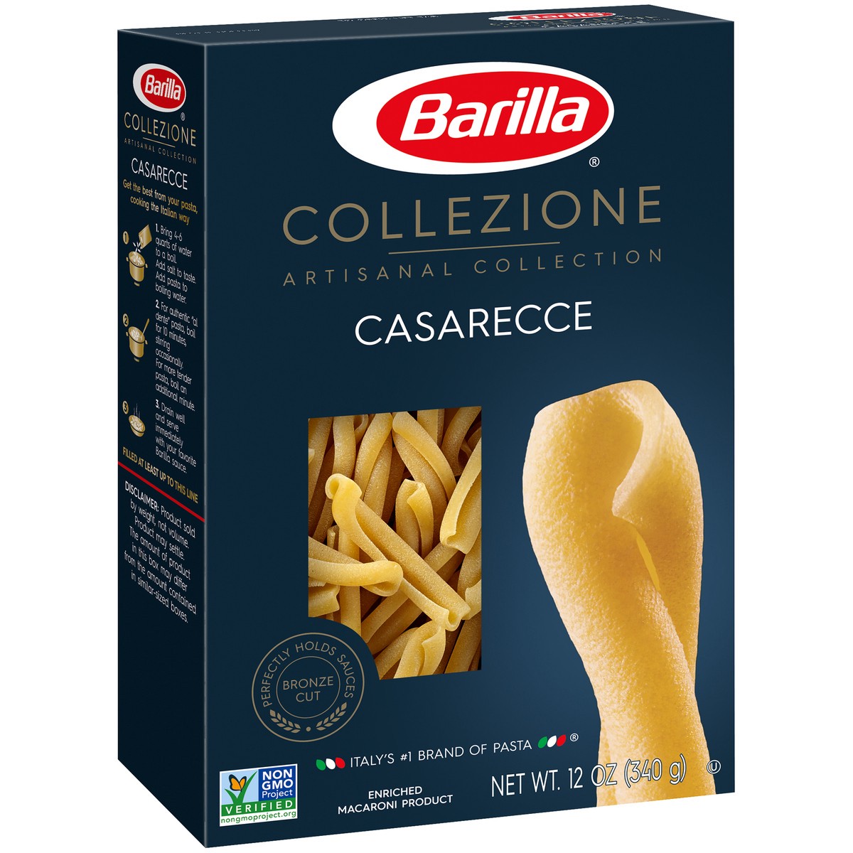 slide 3 of 14, Barilla Collezione Artisanal Collection Casarecce Pasta 12 oz. Box, 12 oz