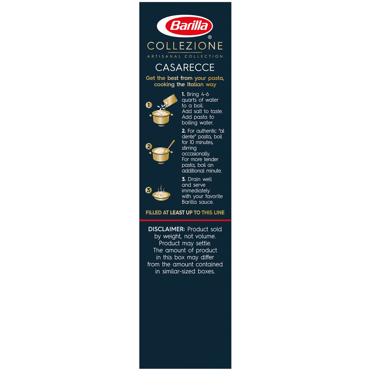 slide 5 of 14, Barilla Collezione Artisanal Collection Casarecce Pasta 12 oz. Box, 12 oz