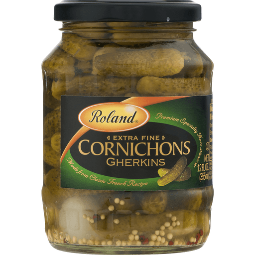 Roland Extra Fine Cornichons Gherkins 12 oz Shipt